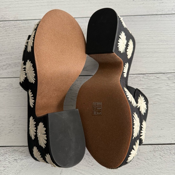 Kate Spade Ibiza Pom Pom Floral Sandals- 7 - Picture 4 of 6